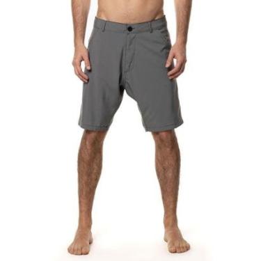 Imagem de Bermuda Quiksilver Hybrid Fusion Cinza Escuro-CINZA ESCURO-46-Masculino