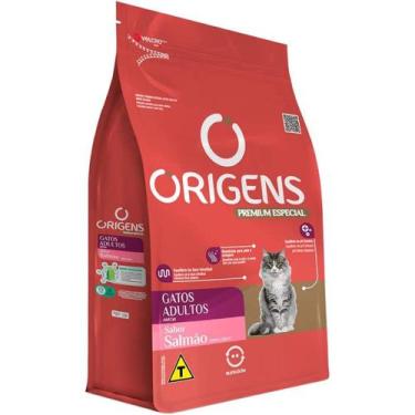 Imagem de Ração Origens Gatos Adultos sabor Salmão 10,1 Kg