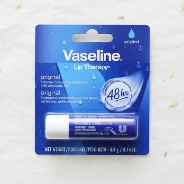 Imagem de Vaseline Lip Therapy, Original, Hidratante Labial, Lip Balm