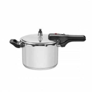 Imagem de Panela de Pressão Brava Aço Inox com Revestimento Interno Aço Inox 4,5L Design Funcional Tramontina
