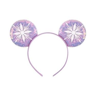 Imagem de Tiara De Cabelo Infantil E Feminina Frozen Olaf Mickey, Acessório Fofo