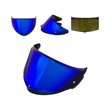 Imagem de Lente De Capacete AGV K6: Viseira Corta-Vento Em Policarbonato Com Pro