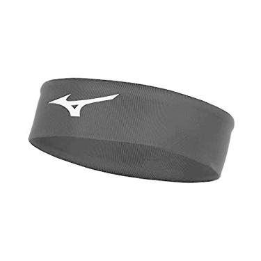 Imagem de Mizuno Faixa de cabeça para jogador, preta, tamanho único