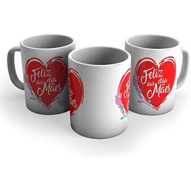 Imagem de Caneca Mágica Presente Feliz dia das Mães Cerâmica 325ml