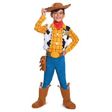 Imagem de Fantasia Disguise Woody Toy Story 4 Deluxe Boys' Costume (M (7-8anos))