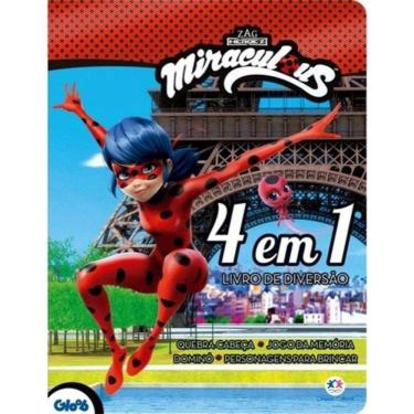 Imagem de Miraculous - 4 Em 1 - Livro De Diversao