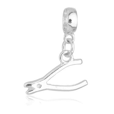 Imagem de Pingente Berloque Alicate Pandora Banhado a Prata 925 - Premium