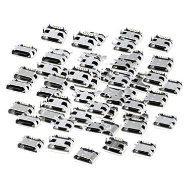 Imagem de Micro USB Fêmea Soquete Conector Porta Adaptador Conectores USB para, 12 modelos cada 5pcs