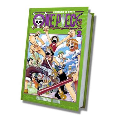 Imagem de One Piece 3 Em 1 Mangá Vol. 2  Nova Coleção Em Português - Mangá One P