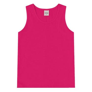Imagem de Regata Básica Infantil Feminina Rovitex Kids Rosa-Feminino