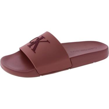 Imagem de Calvin Klein Sandália feminina Arin Slide, Rosa rosa 660, 10