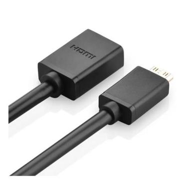 Imagem de Adaptador Ugreen Mini HDMI para HDMI - Preto