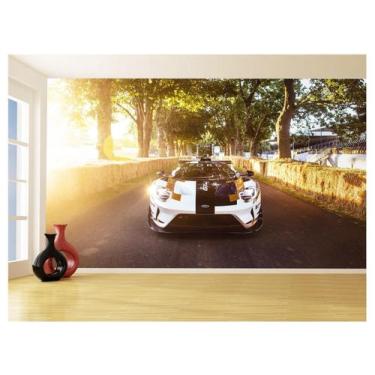 Imagem de Papel De Parede Carro Ford Gt Esportivo Lemans 3,5M Car80 - Você Decor