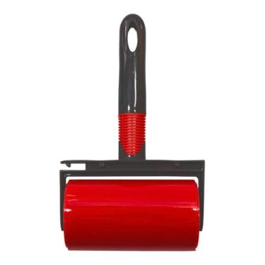 Imagem de Powermaid Rolo adesivo tira pelos, com mais 2 Refis, 30 folhas - Vermelho