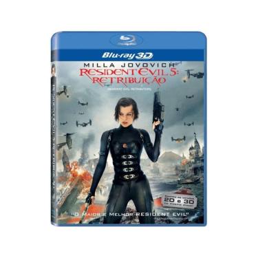 Imagem de Resident Evil 5 Retribuição - 3D E 2D Blu-Ray - 2012
