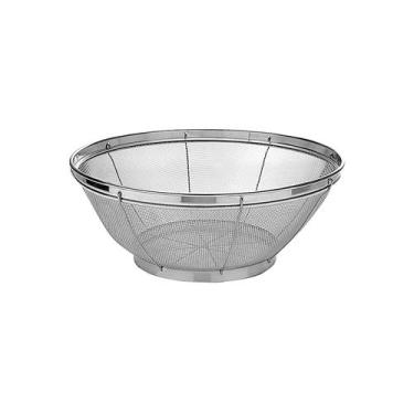 Imagem de Escorredor multiuso aço inox 18cm - A5018 - Mimo Style