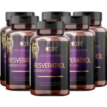 Imagem de RESVERATROL - 500mg (60 Cápsulas) +CAPS PREMIUM, 6
