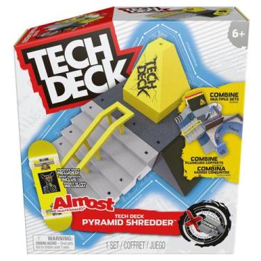 Imagem de Pista Pyramid Shredder + Skate de Dedo Almost - Tech Deck