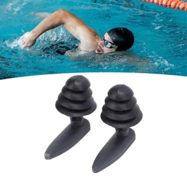 Imagem de 3 Pares de Protetores de Ouvido para Natação Com Design Resistente à água e Confortável, Adequados para Adultos e Adolescentes Com 12 Anos ou Mais, Leves e Com Redução de Ruído,
