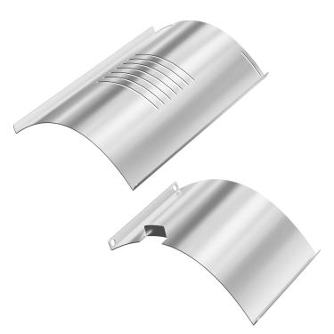 Imagem de GLOWYE Kit Flame Broiler para Pit Boss 340 440 Series Pellet Grills - Substituição da Parte Inferior da Tampa Deslizante para Pit Boss 340 Pit Boss 440 Tailgater Pb440Tg1 E Peças da Série Ranch Hand