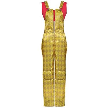 Imagem de Fantasia de cosplay de menina de palhaço, conjunto completo de fantasia de Halloween, Tamanho:, Large