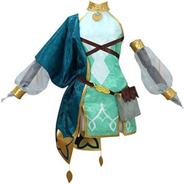 Imagem de Re Dive Cosplay Natsume Kokoro Cosplay Fantasia Lolita Traje de Halloween Conjunto Completo, Tamanho:, M