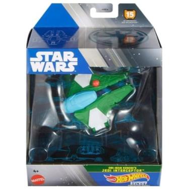 Imagem de STAR WARS Starships Select OBI-Wan Kenobi's Jedi Interceptor Prototype Ships #15, 1:50 Scale Premium Die-Cast Vehicle