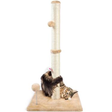 Imagem de Arranhador de Gato ANWA 32cm - Com Brinquedos para Gatos Domésticos