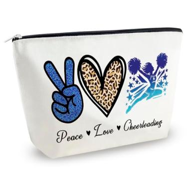 Imagem de Yoxiumi Presentes temáticos esportivos para mulheres, treinadoras de atletas, bolsas de maquiagem exclusivas, bolsas de cosméticos e acessórios para amantes de boliche, pickleball, beisebol, basquete,