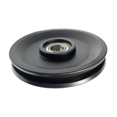 Imagem de rockible a ranhura do rolo da roda do rolamento de rolamento de equipamentos de exercícios rolando polia para treinamento