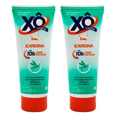 Imagem de 2x Repelente Xô Insetos Baby infantil Criança Gel 100ml Cimed