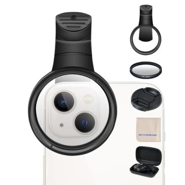 Imagem de Filtro CPL de 52 mm para telefone, compatível com iPhone 15 14 13 12 11, Motorola, Google Pixel e outros smartphones