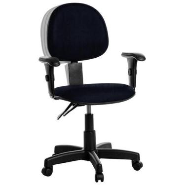 Imagem de Cadeira Executiva Ergonômica Rcp Preto - Altura Regulável - Goldflex