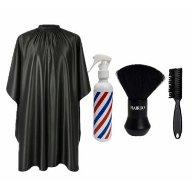 Imagem de Kit Profissional De Corte Cetim Estampado Borrifador Espanador Grande 