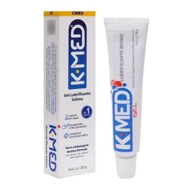 Imagem de Gel Lubrificante Íntimo Kmed Cimed 25 gramas base aquosa que se asseme