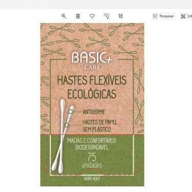 Imagem de Hastes flex ecologicas basic + care C/75