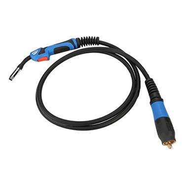 Imagem de MIG MAG GAS GAS MB15 Tocha de Soldagem Lightweight Flexível Design Ergonômico de Cabo Confortável Construção Resistente 9,8ft