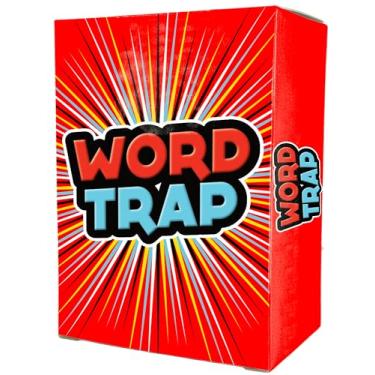 Imagem de Card Plug Word Trap – Exciting Word Guessing Game with a Forbidden Words Twist, Perfect for Everyone, Teens, Family Gatherings, and Group Game Nights