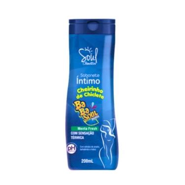 Imagem de Sabonete Íntimo Babasoul Menta 200ml Higiene Suave e Refrescante pH Balanceado Vegano e Natural