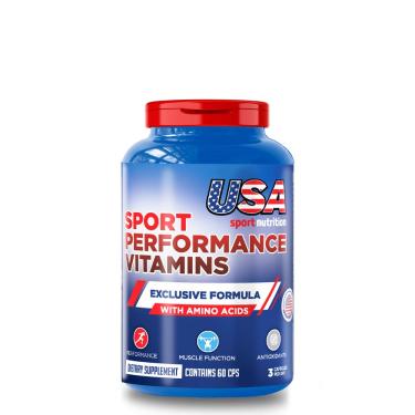 Imagem de Multivitamínico + BCAA no mesmo produto - 60 Capsúlas - USA SPORT NUTRITION
