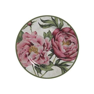 Imagem de Conjunto com 6 Pratos de Sobremesa Peonia Ø21cm - Alleanza Cerâmica