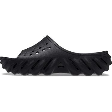 Imagem de Crocs Echo Slide unissex para adultos, Preto, 36