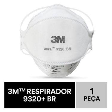 Imagem de Mascara de Protecao 3M Aura 9320 PFF2