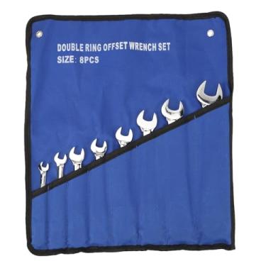 Imagem de Flex Head Ratcheting Combinatória Conjunto de Chave de Combinação Durável Vanadium Aço Rápido Abertura Multifuncional Kits Spanner para Reparo Automotivo Reparo de Motocicletas (Conjunto de 8 peças)