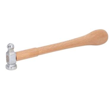 Imagem de FTVOGUE Mini Ball Peen para Jóias que Produzem Ourives de Ouro, Cabeça Redonda de Alto Carbono Com Alça de Madeira Ergonômica para Trabalho de Metal de Precisão