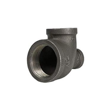 Imagem de Supply Giant CNSU3408 Camiseta de redução de três tamanhos preta maleável com ajuste roscado fêmea,