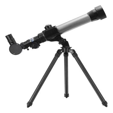 Imagem de Telescópio Astronômico Infantil Kit Completo Com Tripé E Ampliação 20x 30x E 40x