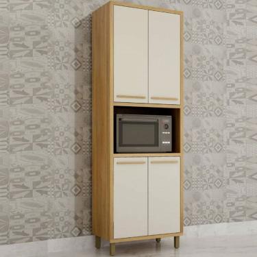 Imagem de Cozinha Completa Paneleiro Torino Valdemóveis Cinamono Off White