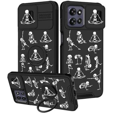 Imagem de Goocrux Capa para Moto G Power 5G 2025, para Moto G Play 2025 - Capa para celular feminina e meninas com design de capa deslizante para câmera com suporte de anel para Motorola G Power 5G 2025/G Paly