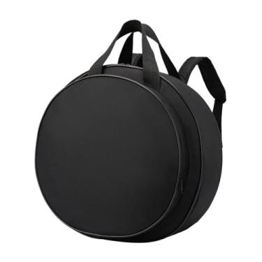 Imagem de MERIGLARE Bolsa de transporte para caixa de bateria, bolsa de viagem com alça, alças ajustáveis, de mão, instrumentos de percussão, mochila organizadora